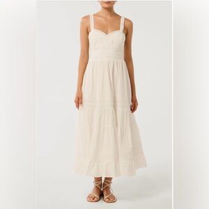 Ever New Brianna Lace Trim Cotton Sundress